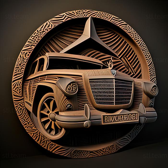 3D model Mercedes Benz T2 (STL)